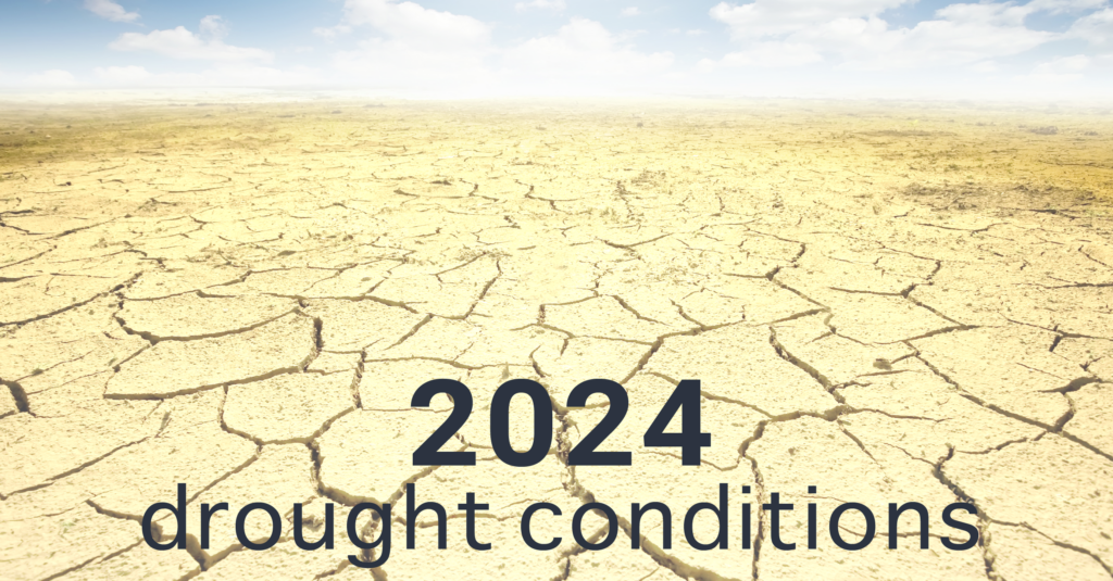 What will the drought conditions look like in 2024?