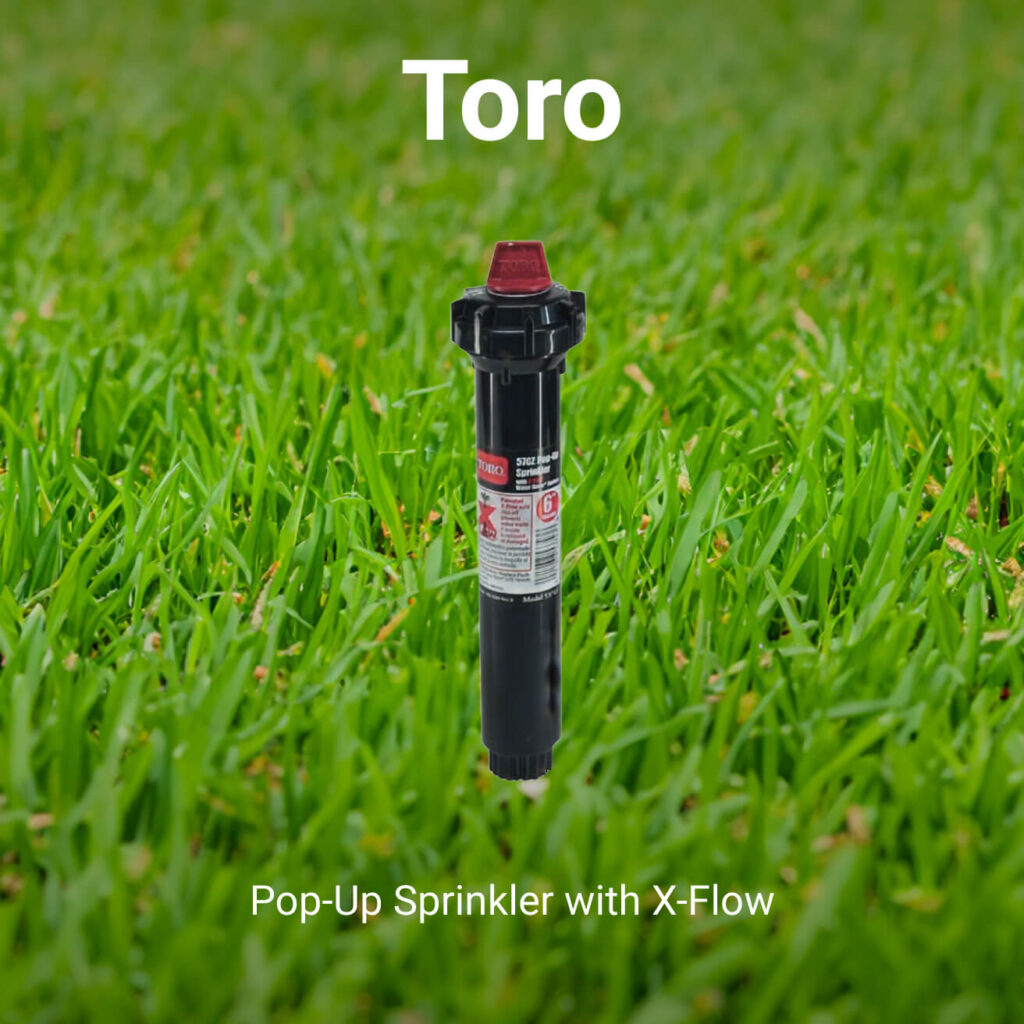 Toro Pop-Up Sprinkler with X-Flow